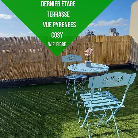 Le Belvedere Dernier Etage Avec Terrasse Wifi Fibre Apartment ตาร์บ ภายนอก รูปภาพ